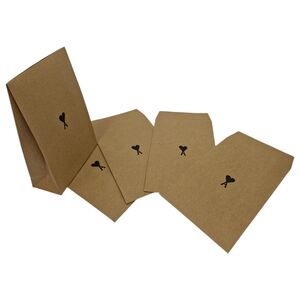 AMI Paper Gift Bag Set of 5 Alexandre Mattiussi 7"x11"x3"